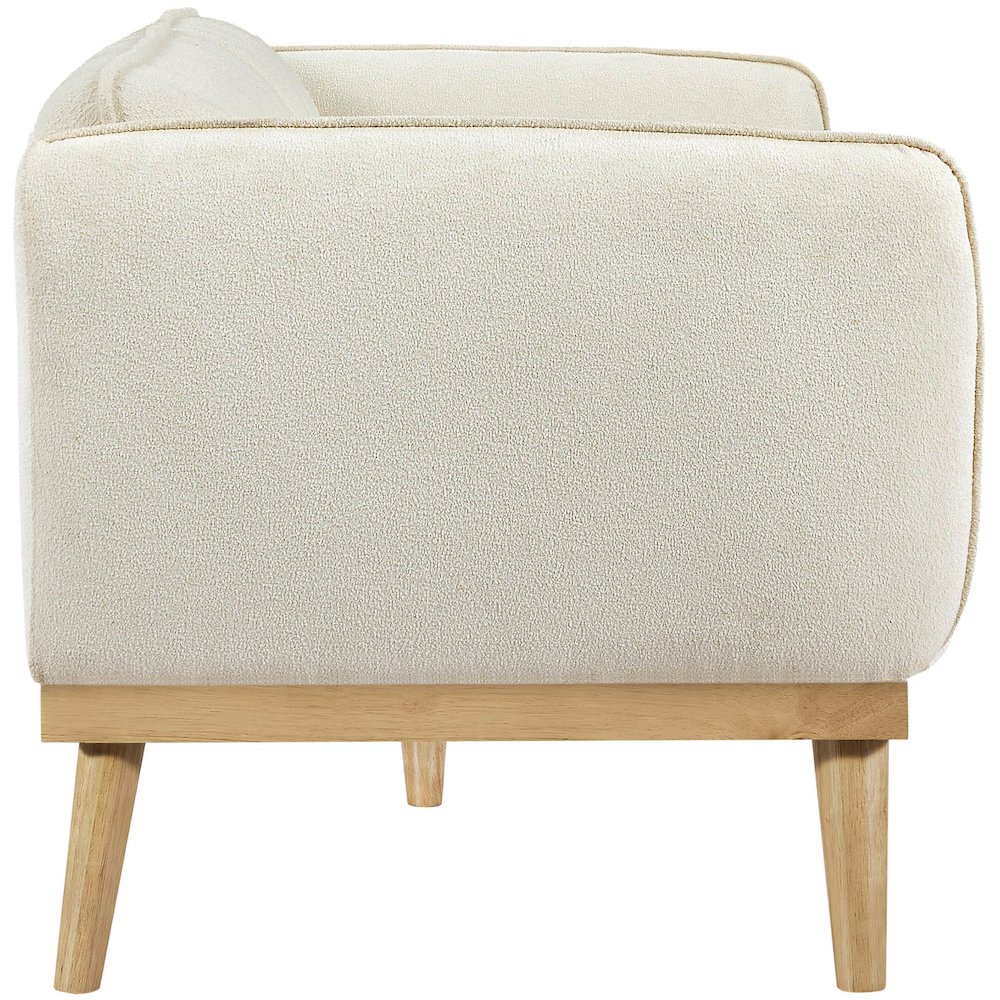 Nolita Cream Boucle Fabric Sofa. Picture 6