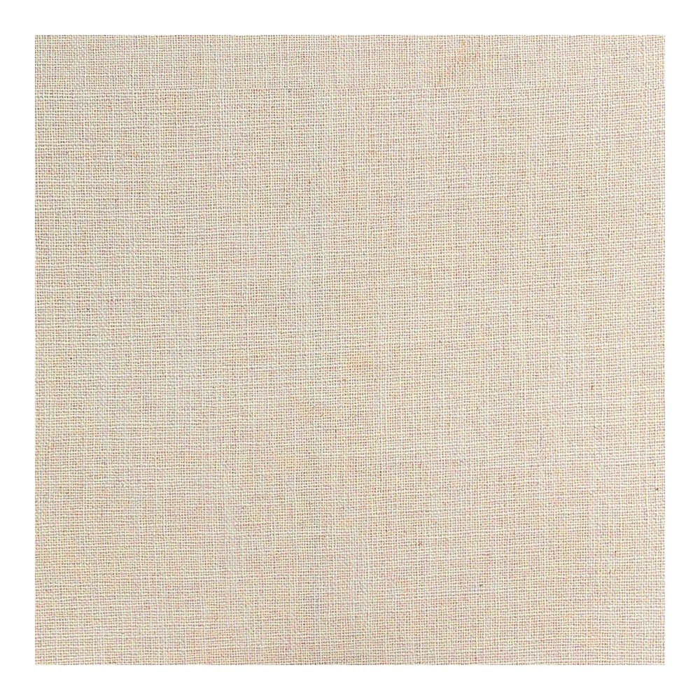 Akeela Beige Linen Textured Fabric Bench. Picture 6