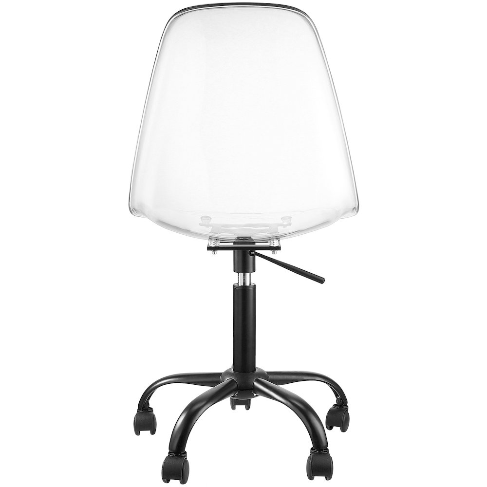 Clarion Matte Black Office Chair. Picture 3