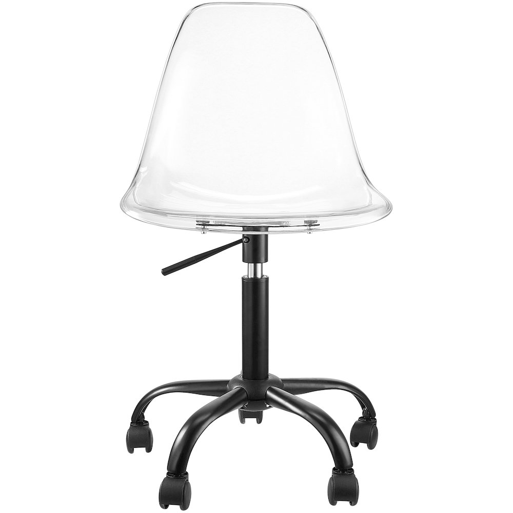 Clarion Matte Black Office Chair. Picture 4