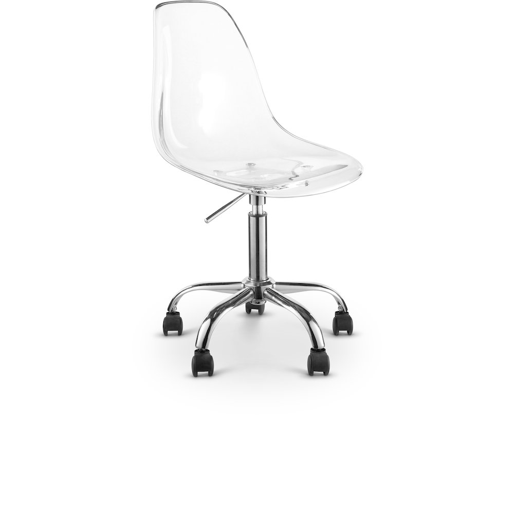 Clarion Chrome Office Chair. Picture 1