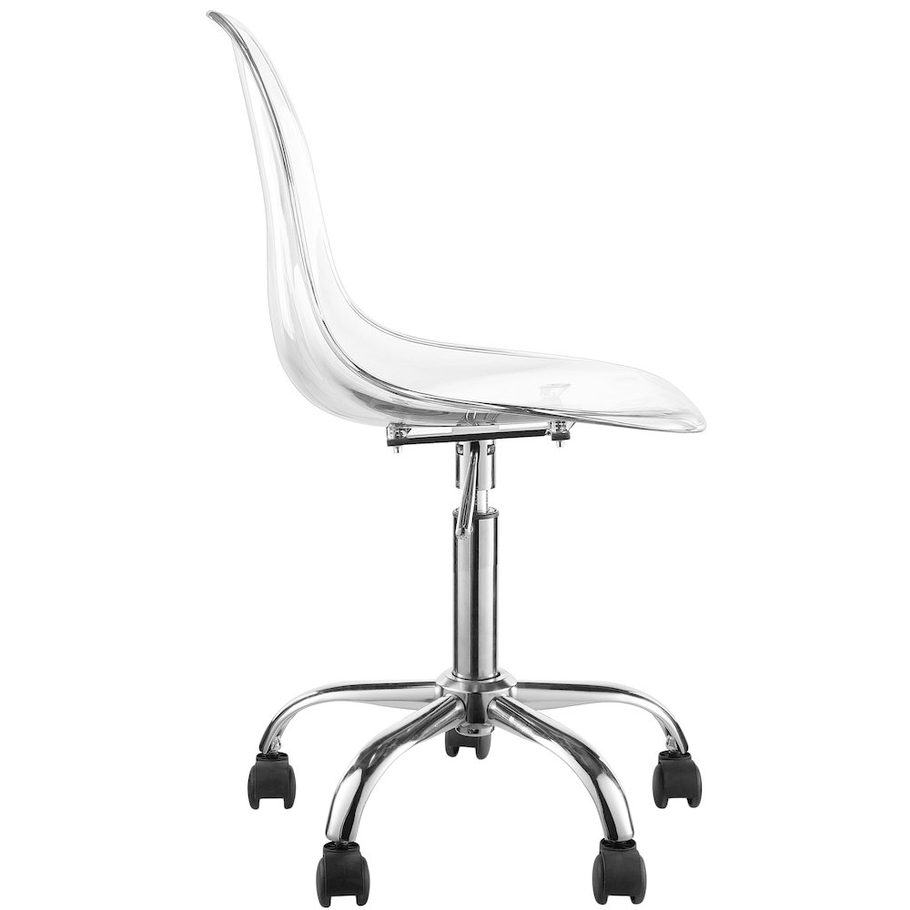 Clarion Chrome Office Chair. Picture 5