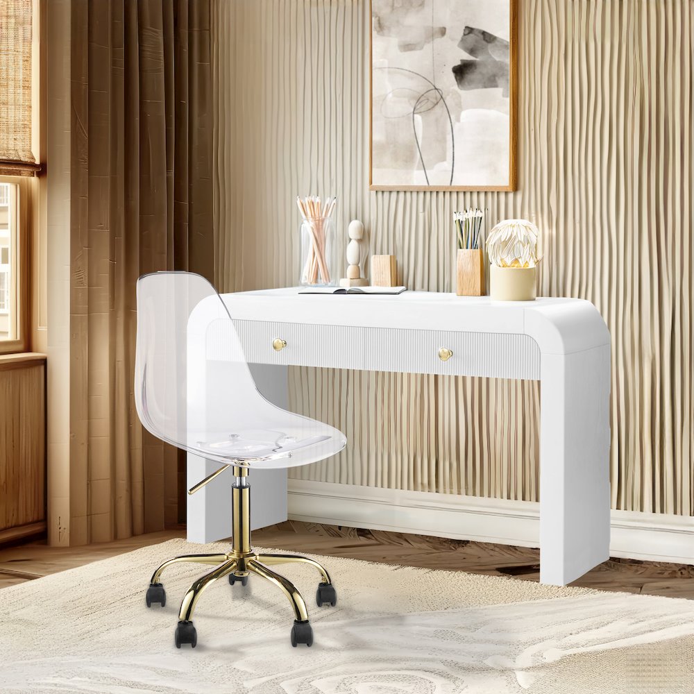 Clarion Gold Office Chair. Picture 2