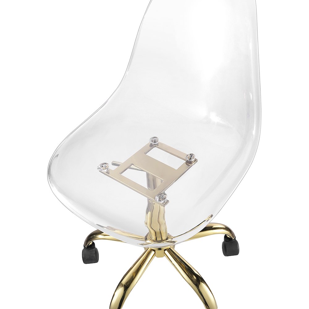 Clarion Gold Office Chair. Picture 6