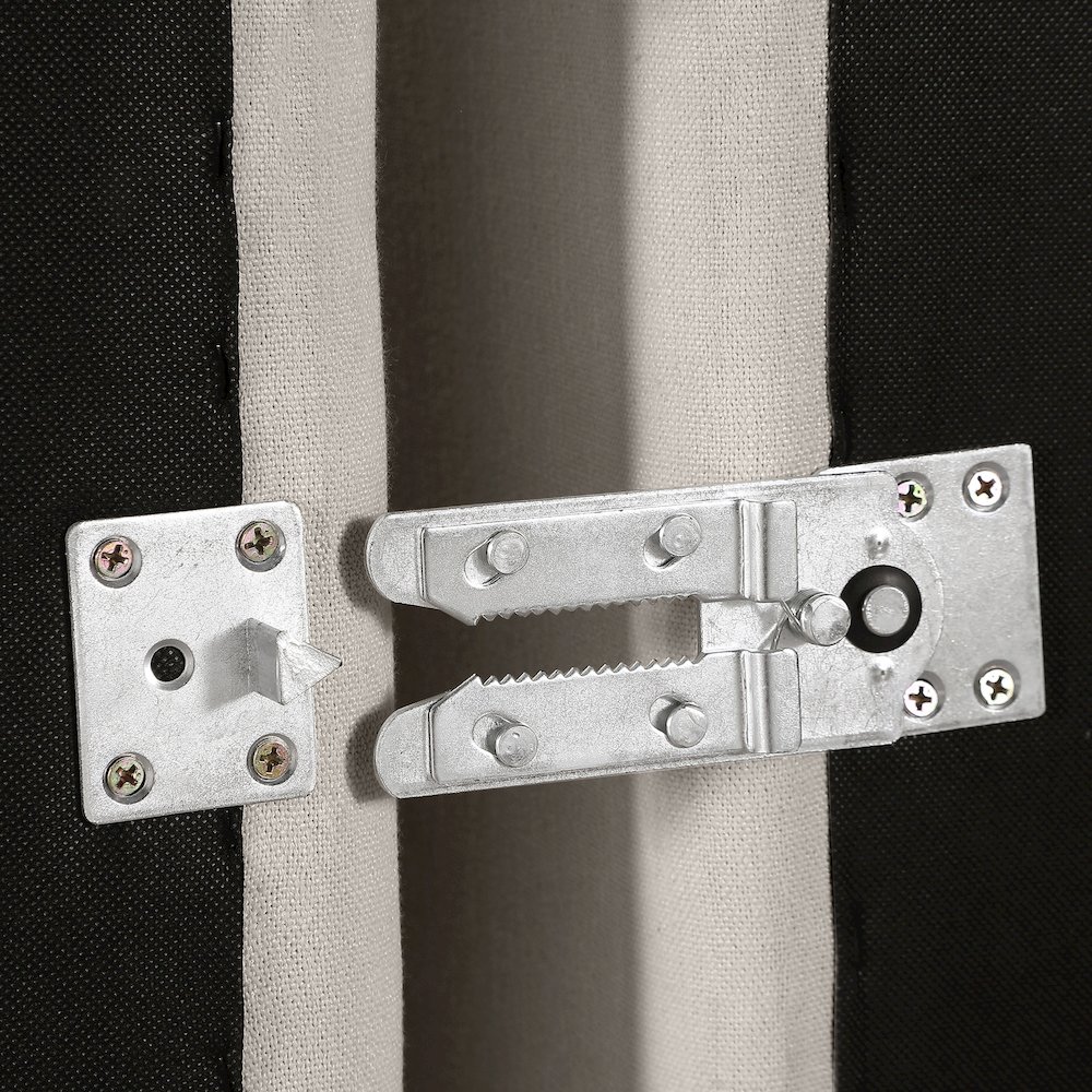 Comfy Beige Linen Textured Fabric Modular Sectional. Picture 11