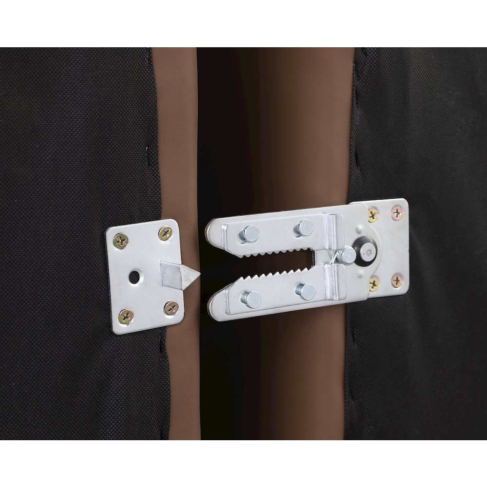 Comfy Brown Vegan Leather Modular Sectional. Picture 11