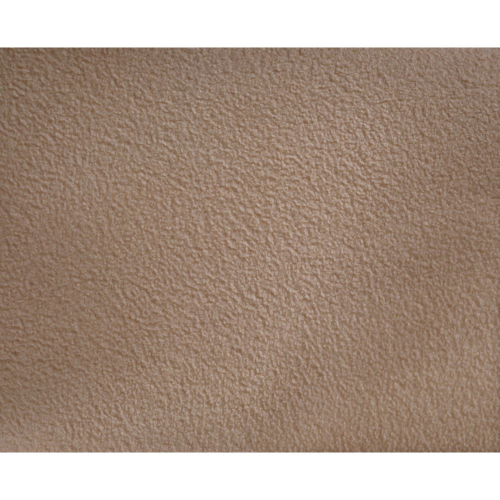 Kennedy Beige Faux Shearling Teddy Fabric Bench. Picture 12