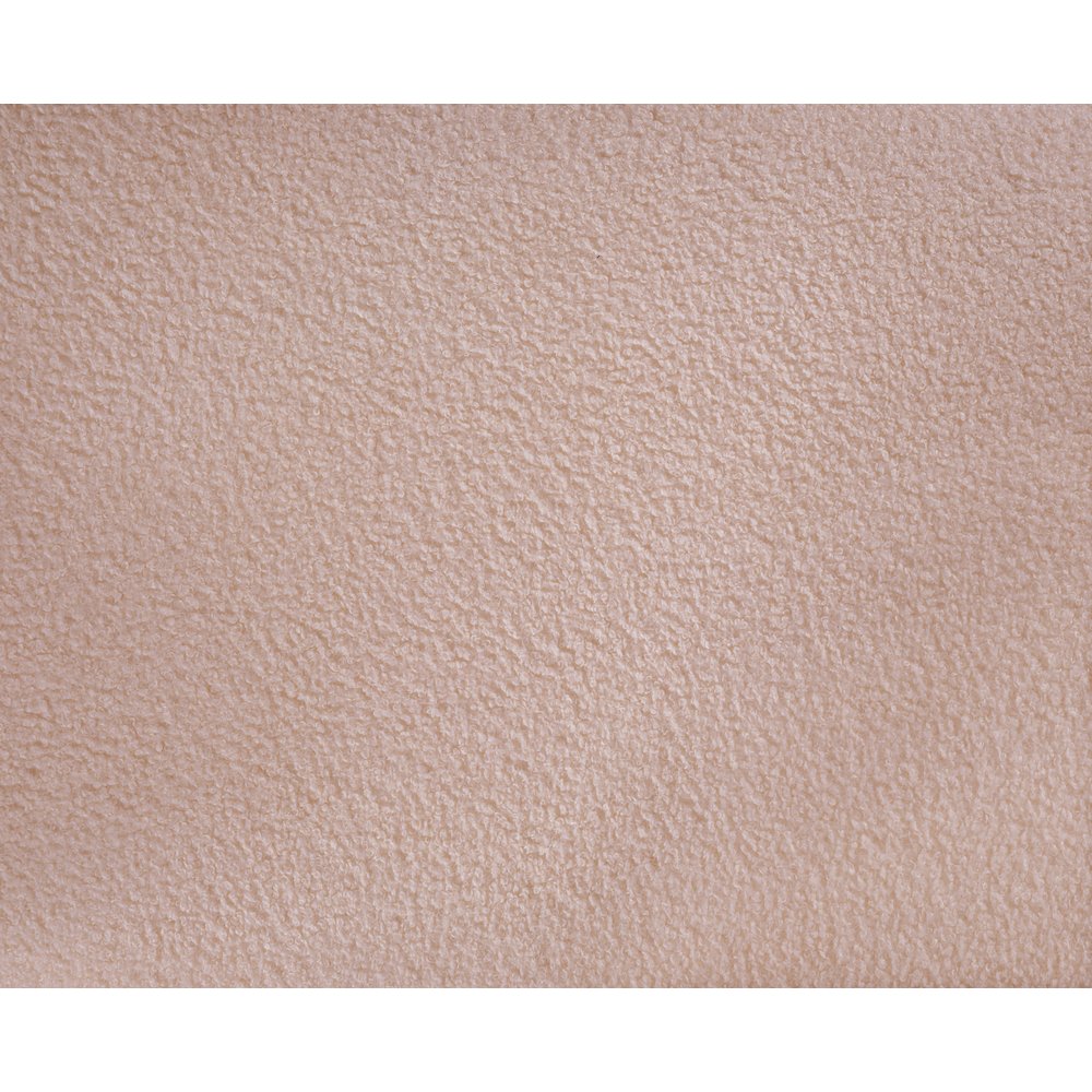 Kennedy Pink Faux Shearling Teddy Fabric Bench. Picture 12