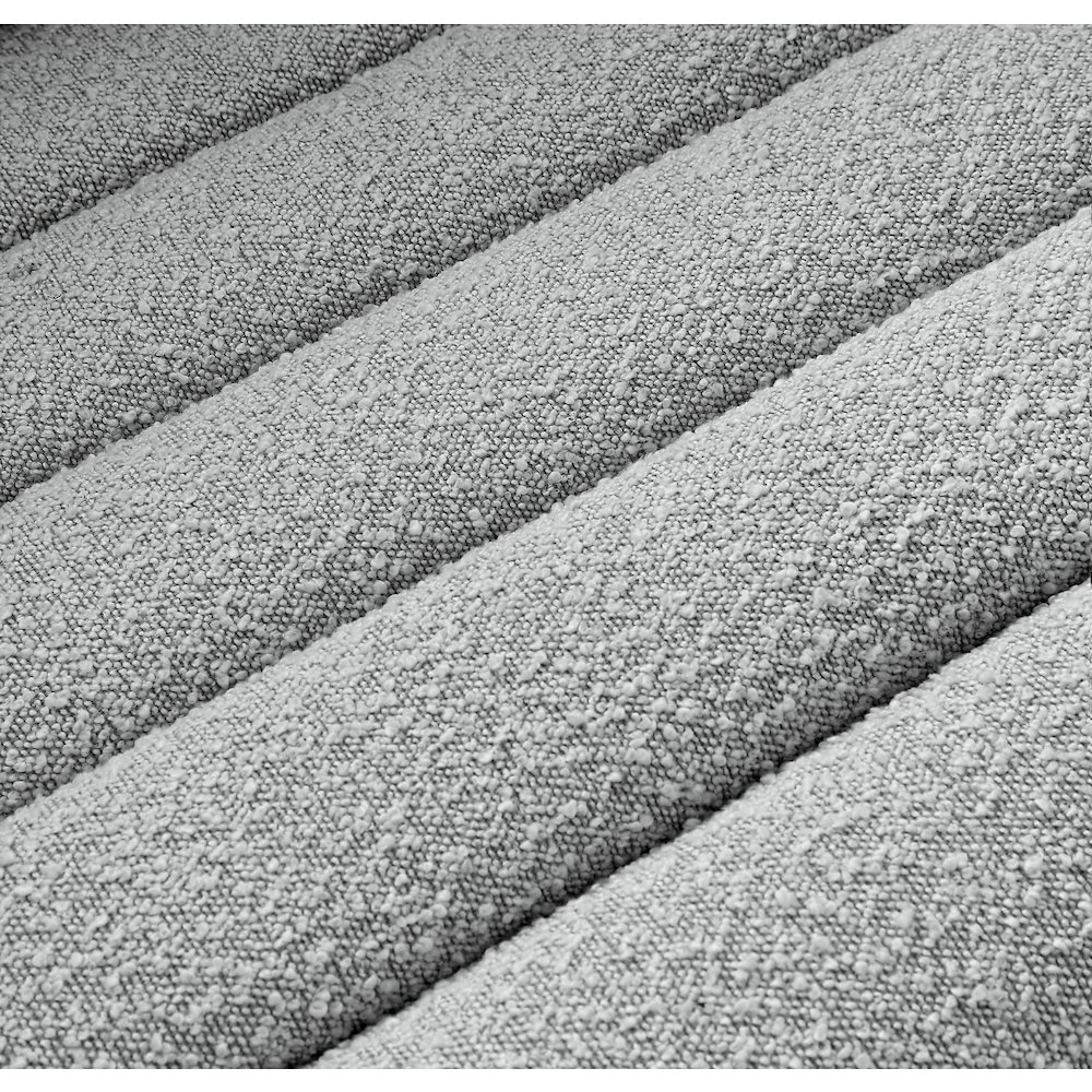 Cascade Grey Boucle Fabric Chair. Picture 14