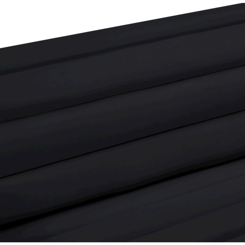 Cascade Black Velvet Fabric Loveseat. Picture 13