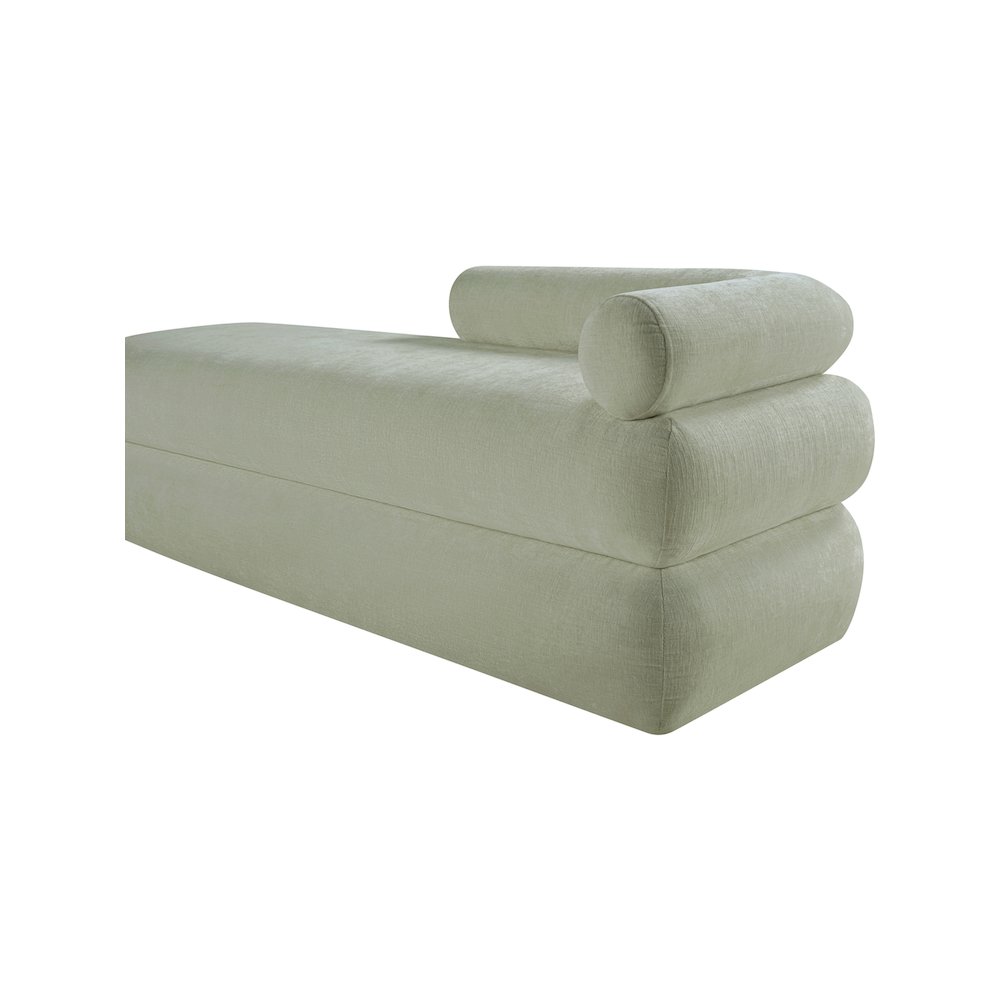 Kennedy Mint Chenille Fabric Bench. Picture 10