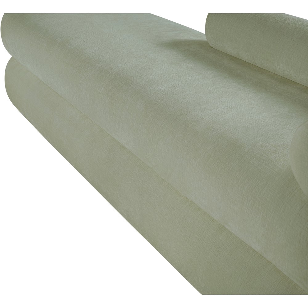 Kennedy Mint Chenille Fabric Bench. Picture 11