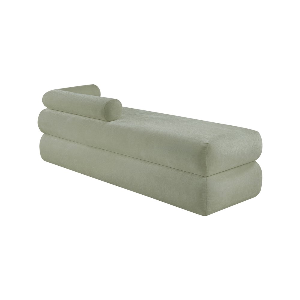 Kennedy Mint Chenille Fabric Bench. Picture 7