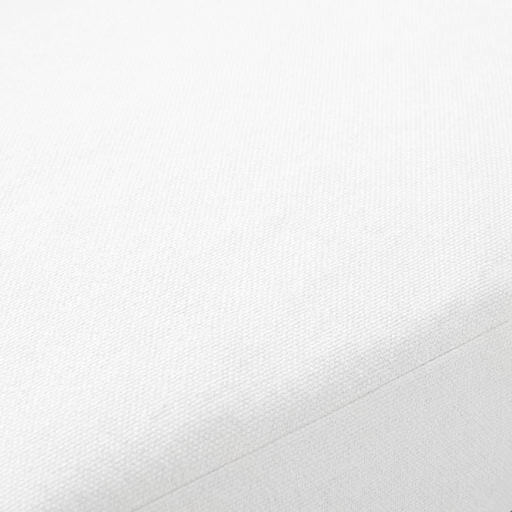 White Fabric Outdoor Chair With Pillow, Finish, Contemporary Style. Picture 5