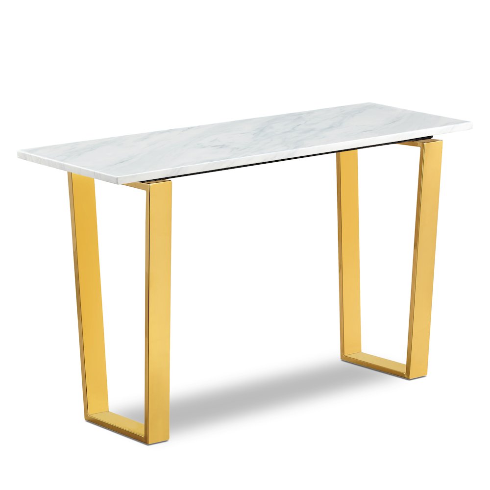 Cameron Gold Console Table. Picture 1