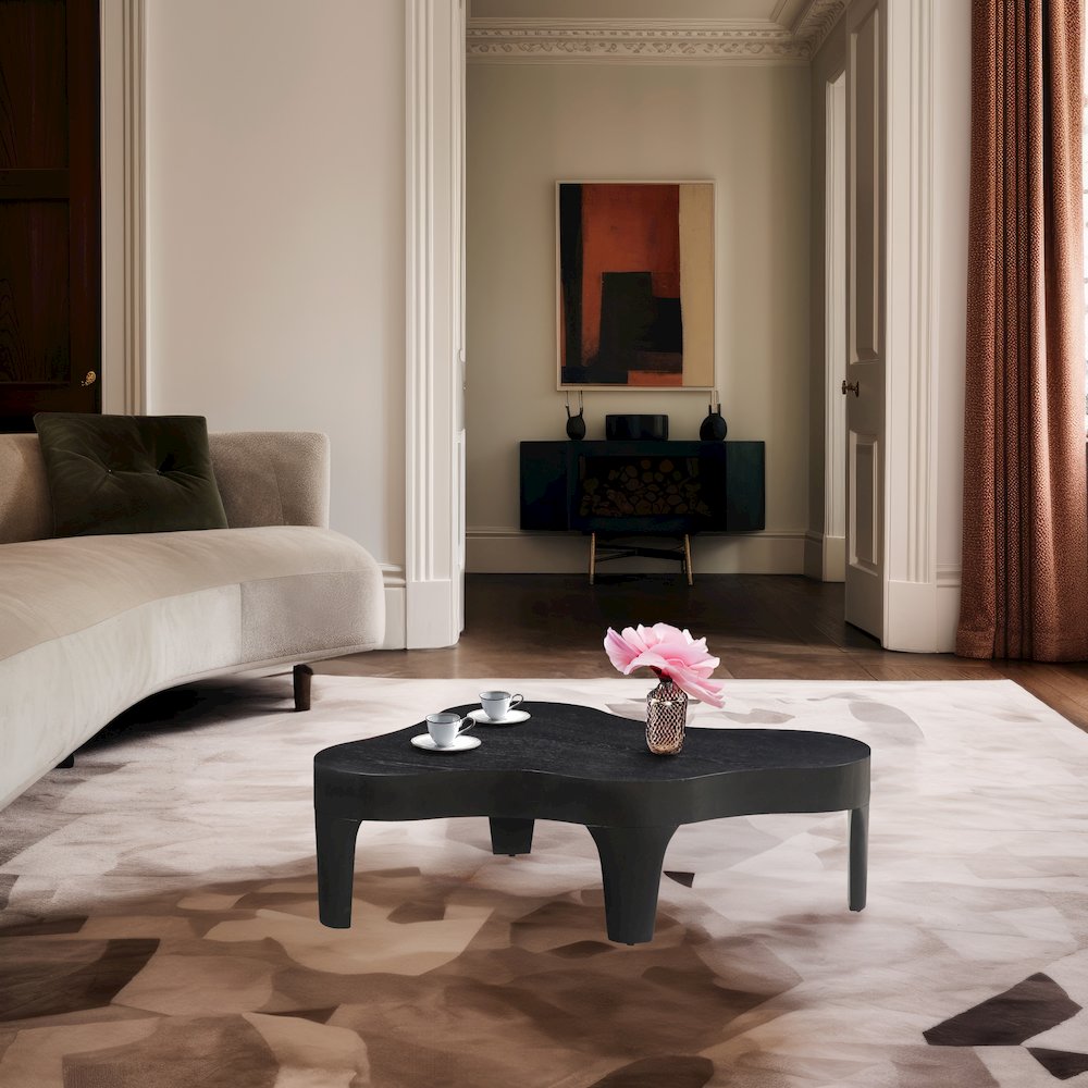 Oakley Black Coffee Table. Picture 2