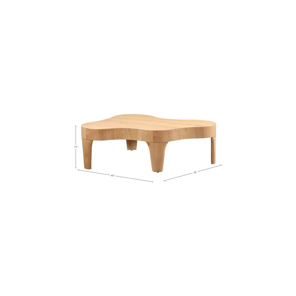 Oakley Natural Coffee Table. Picture 7