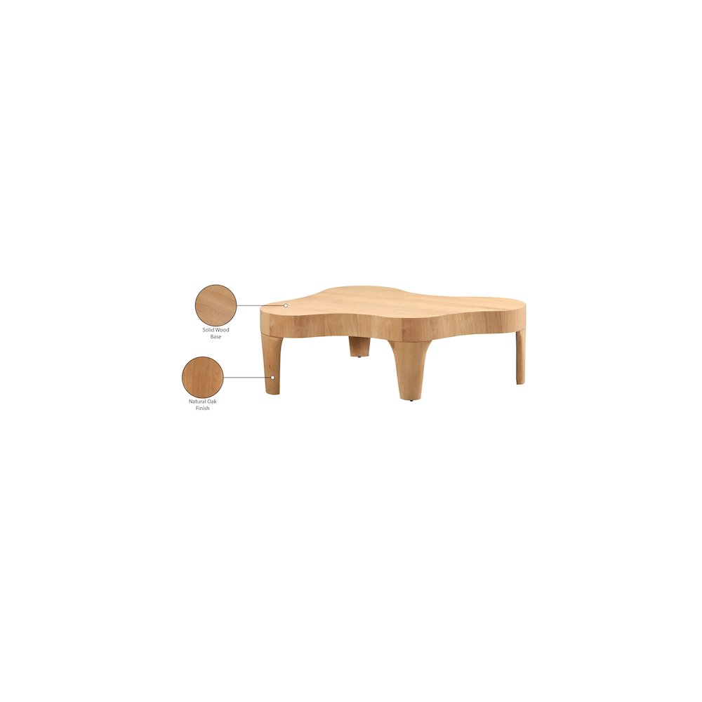 Oakley Natural Coffee Table. Picture 8
