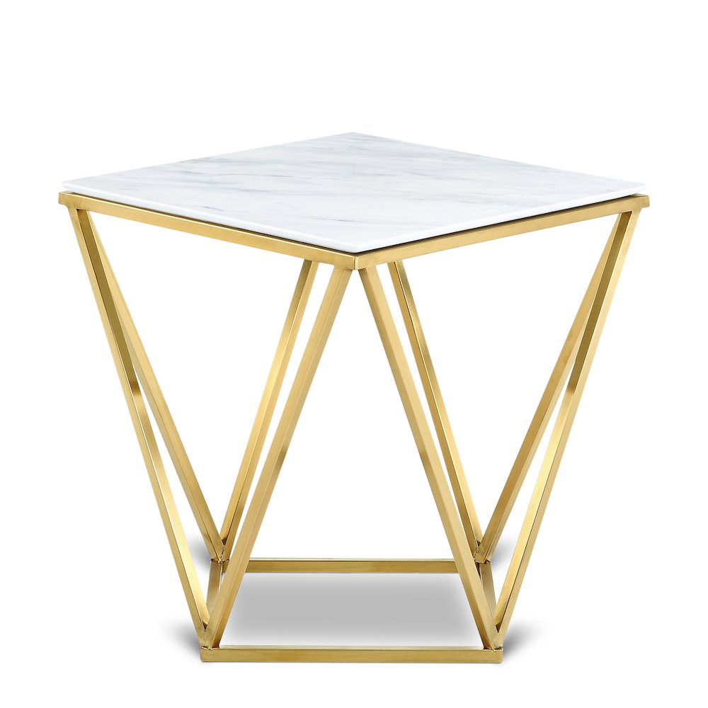 Mason Gold End Table. Picture 1