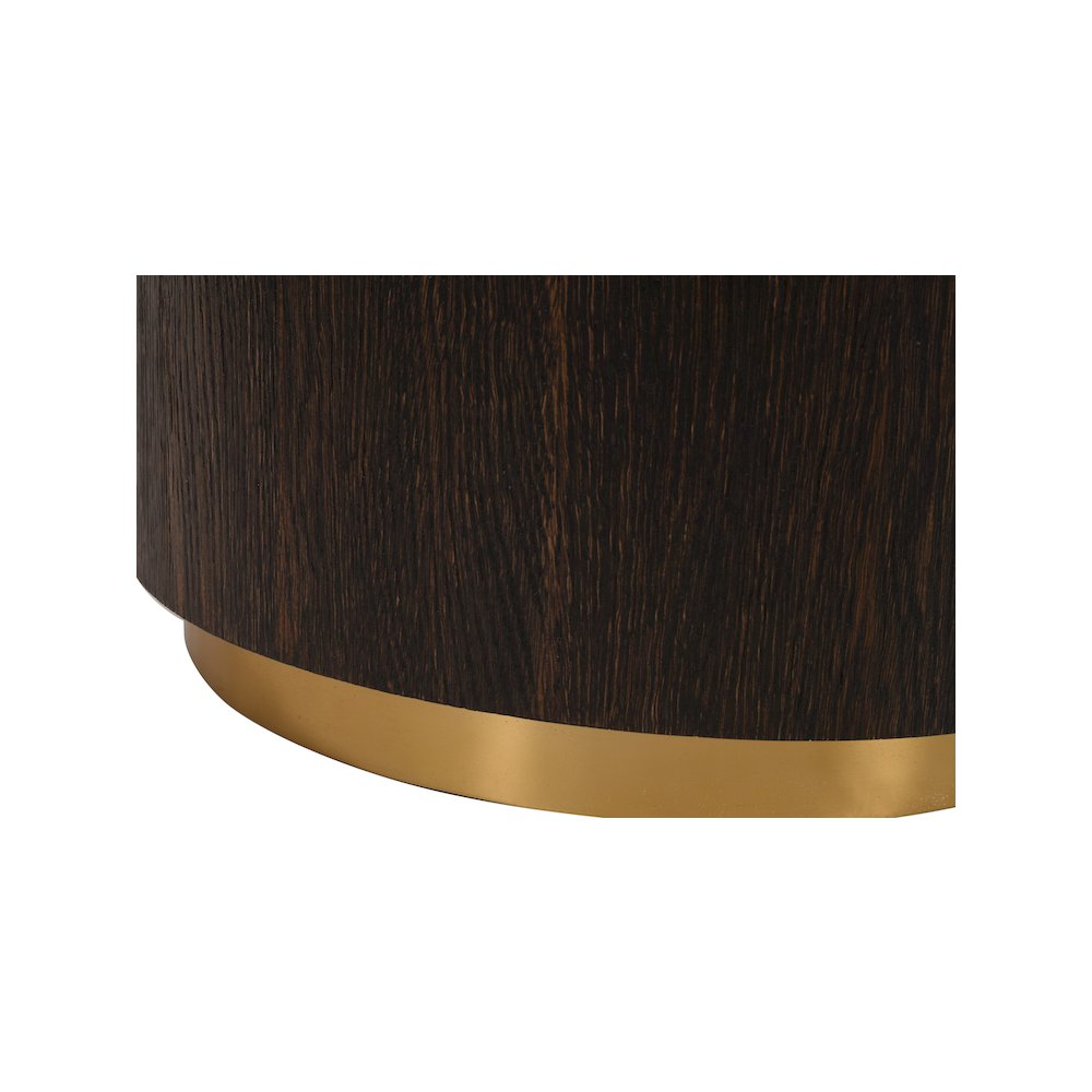 Nile Brown Oak End Table. Picture 6