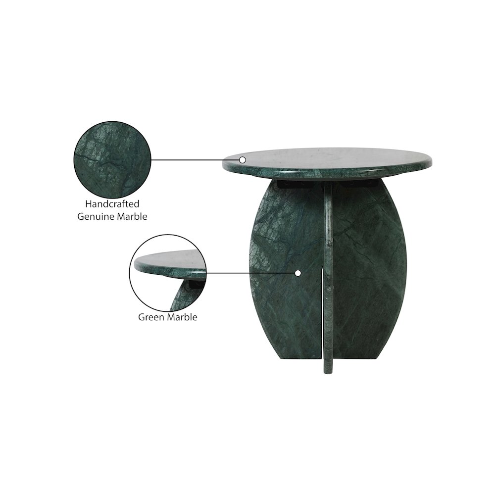 Formentera Green End Table. Picture 7