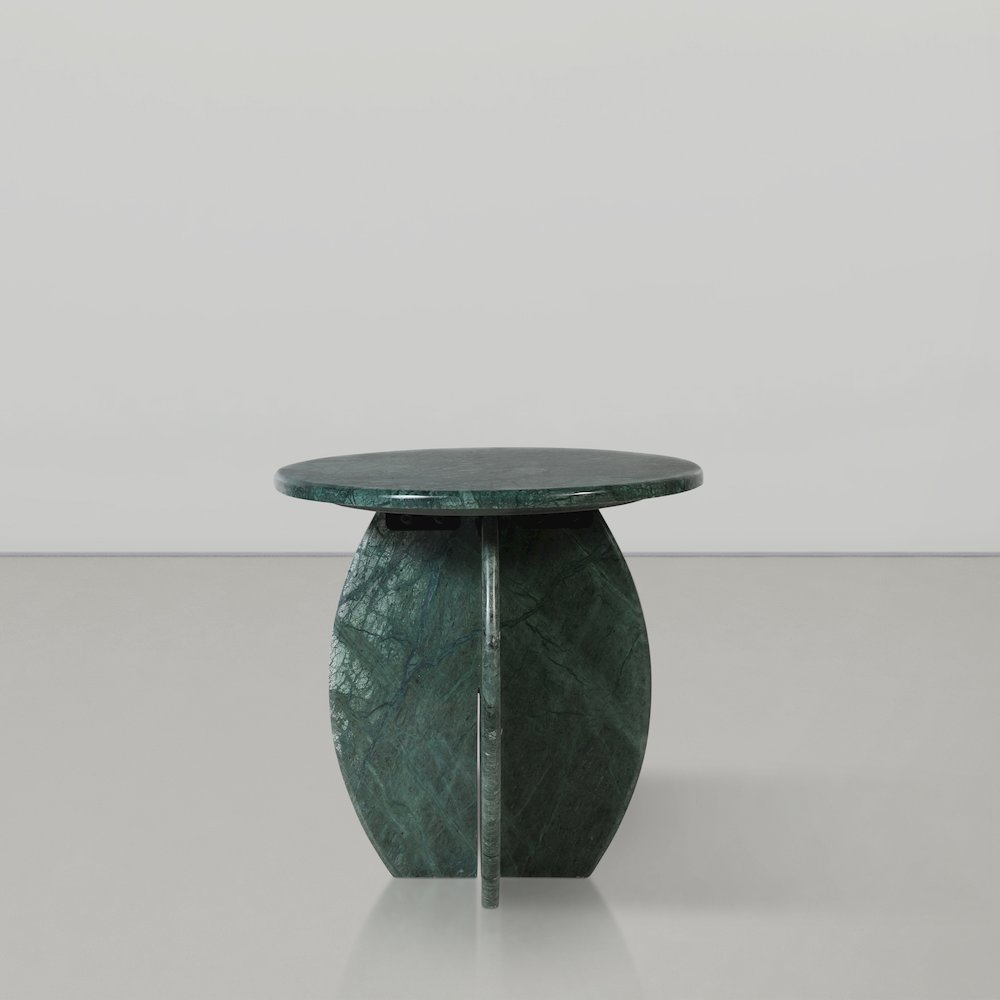 Formentera Green End Table. Picture 2
