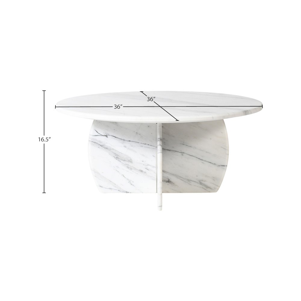 Formentera White Coffee Table. Picture 6
