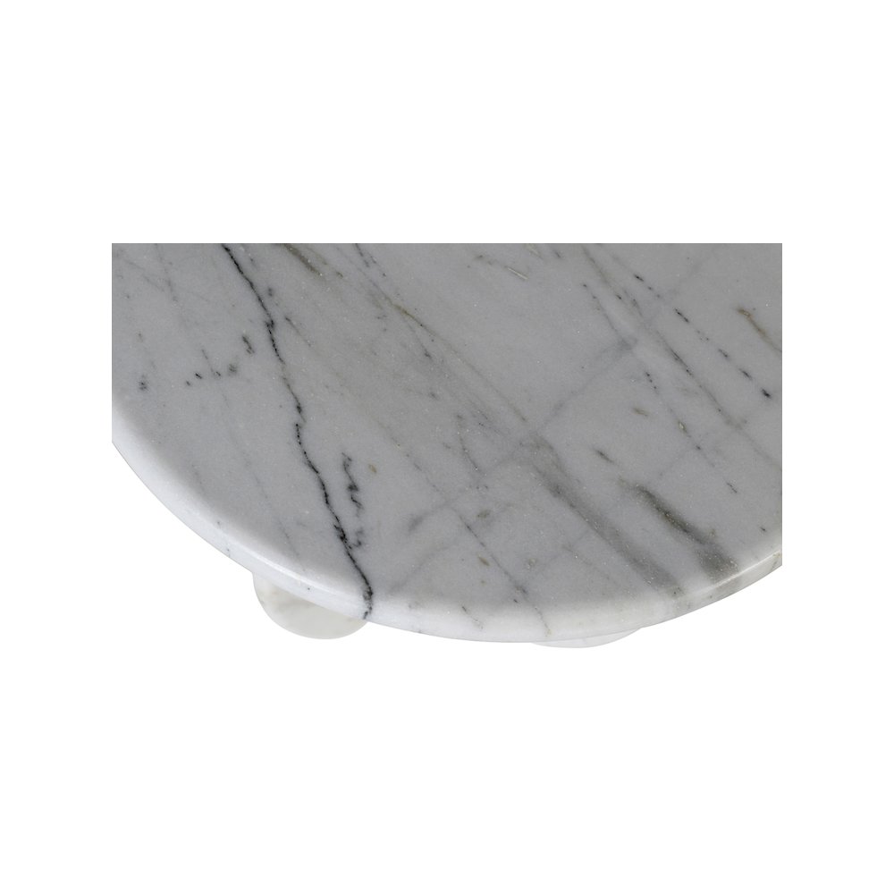 Formentera White End Table. Picture 5