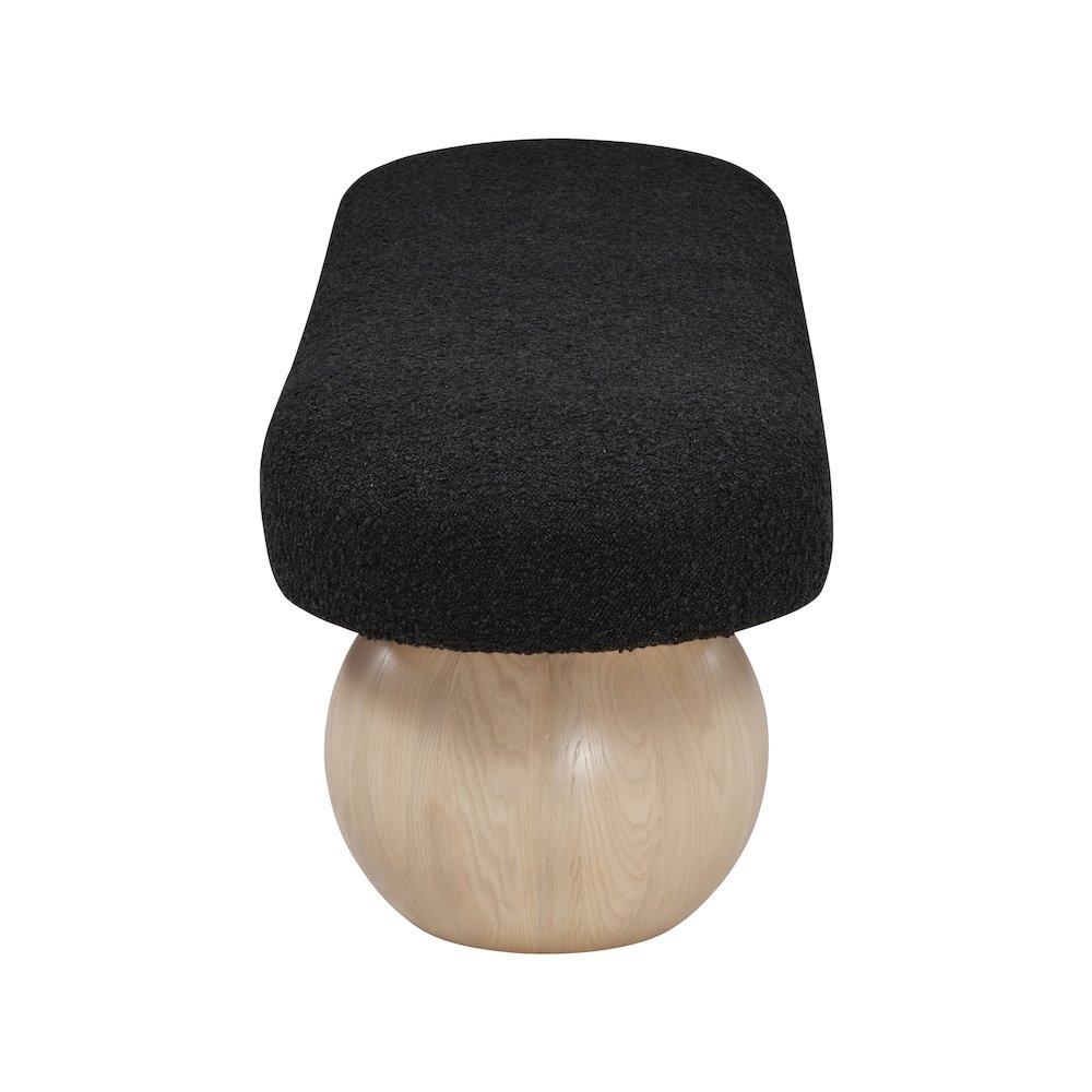 Bowie Black Bench. Picture 4