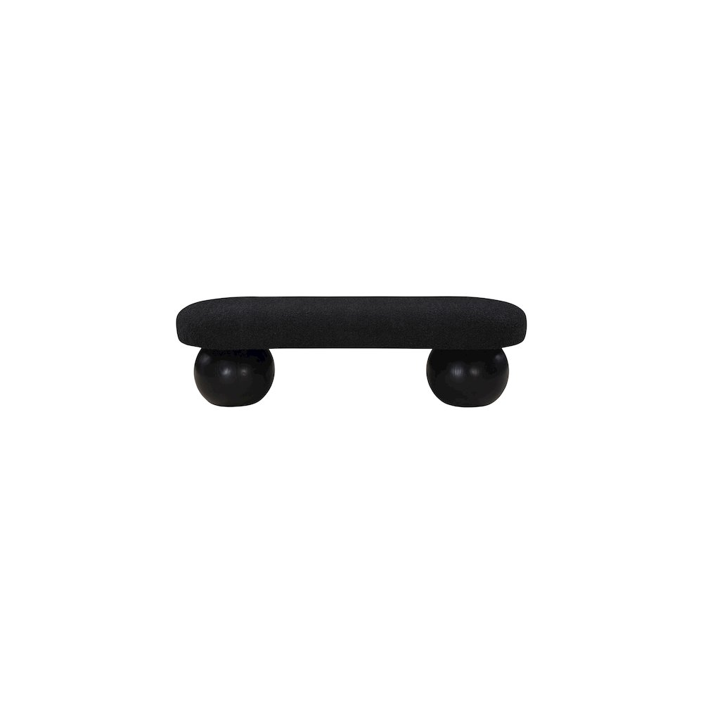 Bowie Black Bench. Picture 3