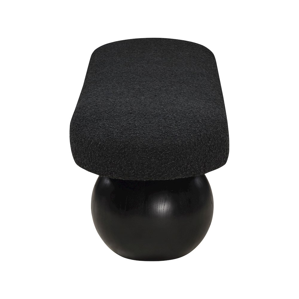 Bowie Black Bench. Picture 4