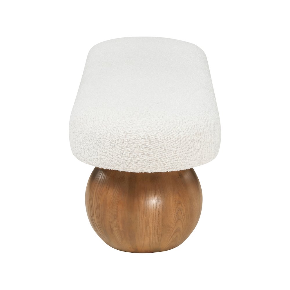 Bowie Cream Bench. Picture 4