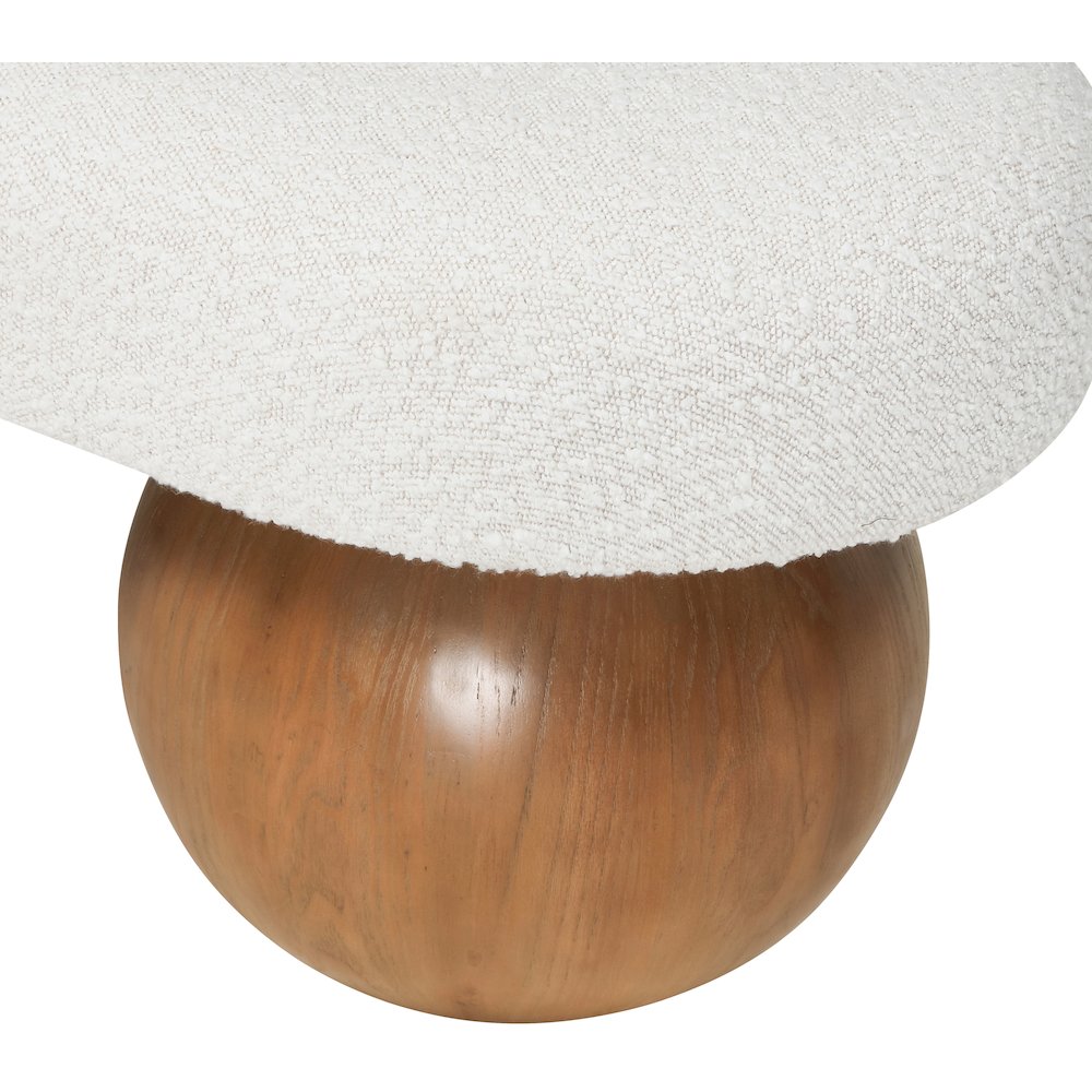 Bowie Cream Bench. Picture 5