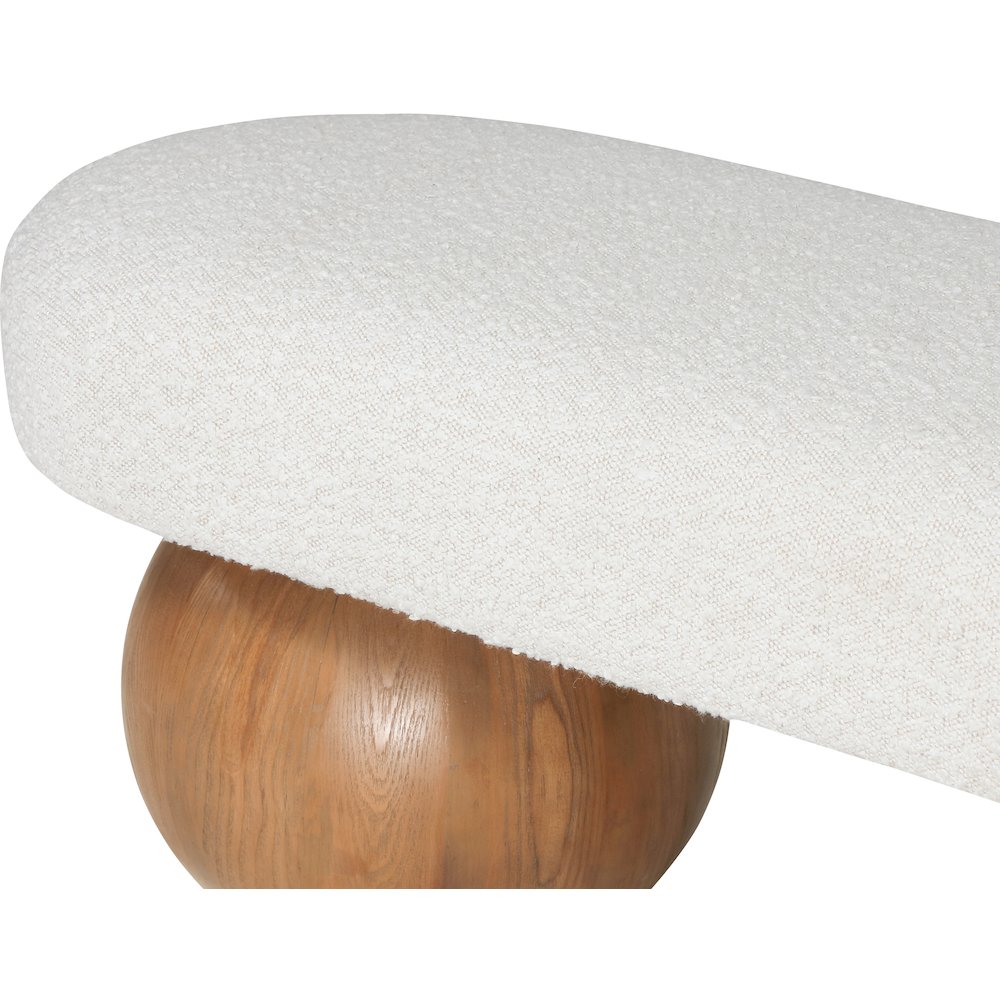 Bowie Cream Bench. Picture 6