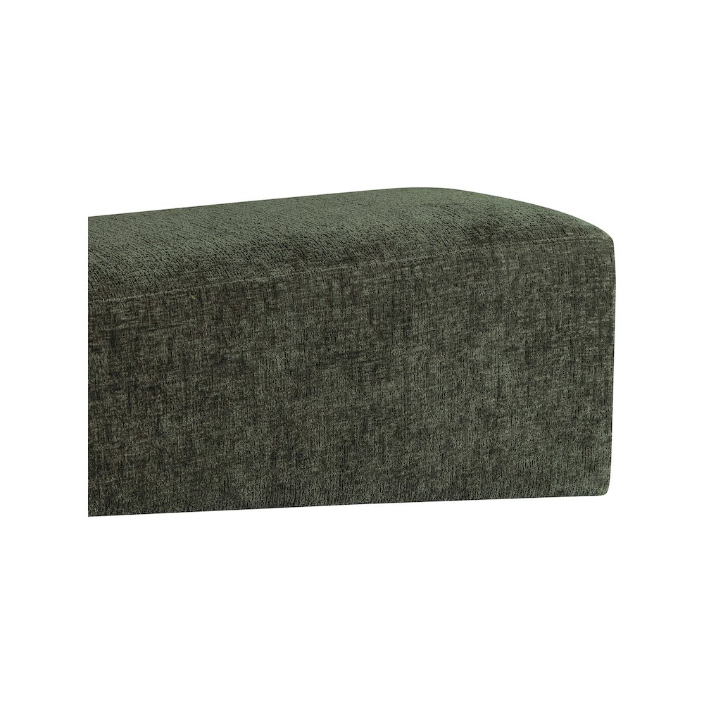 Alora Green Fabric Bench. Picture 6