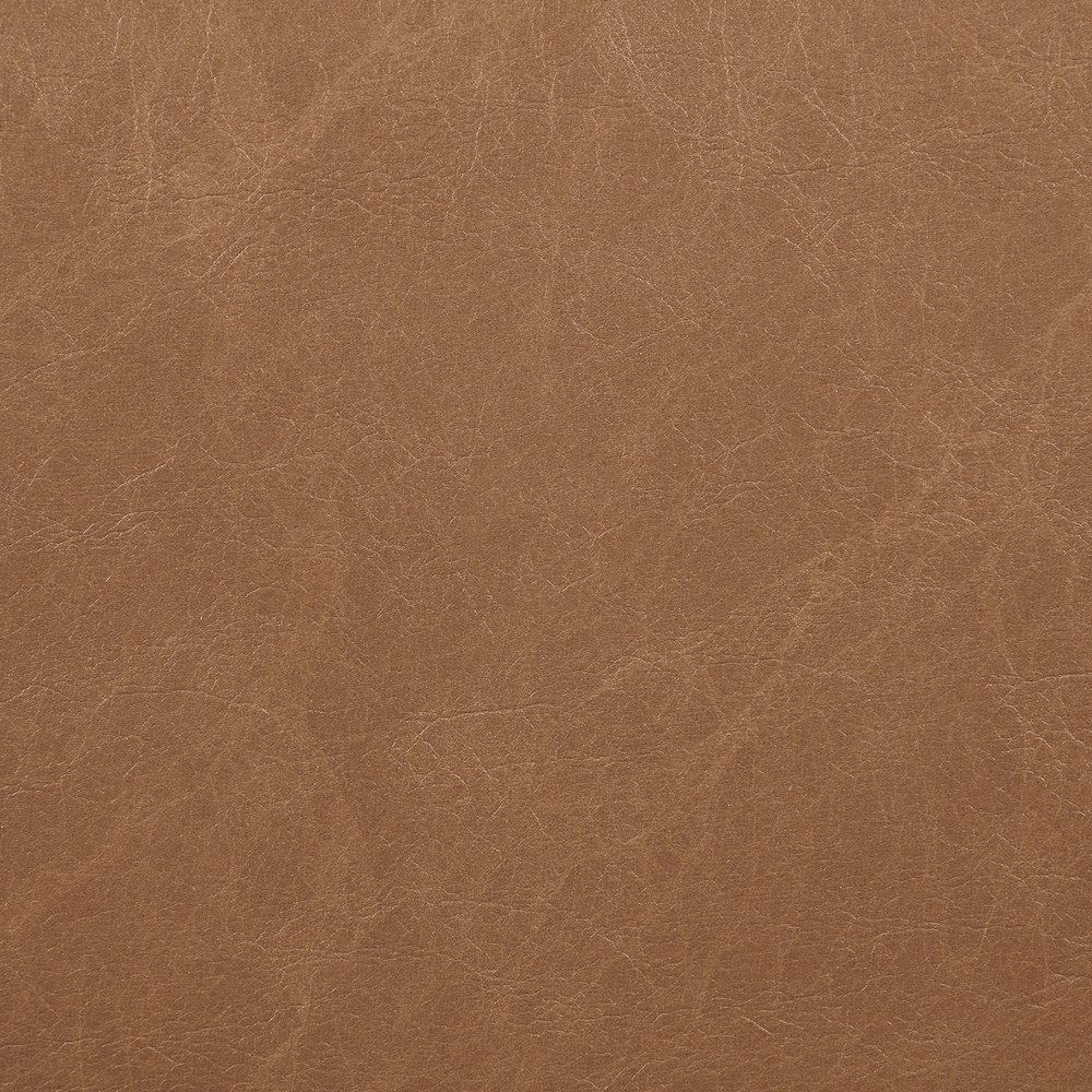Velden Cognac Vegan Leather Upholstered Storage Bench. Picture 12