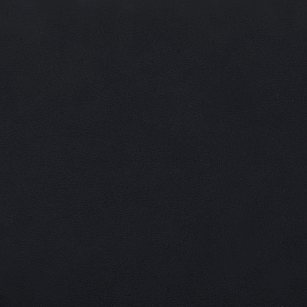 Atticus Black Vegan Leather Bench. Picture 6