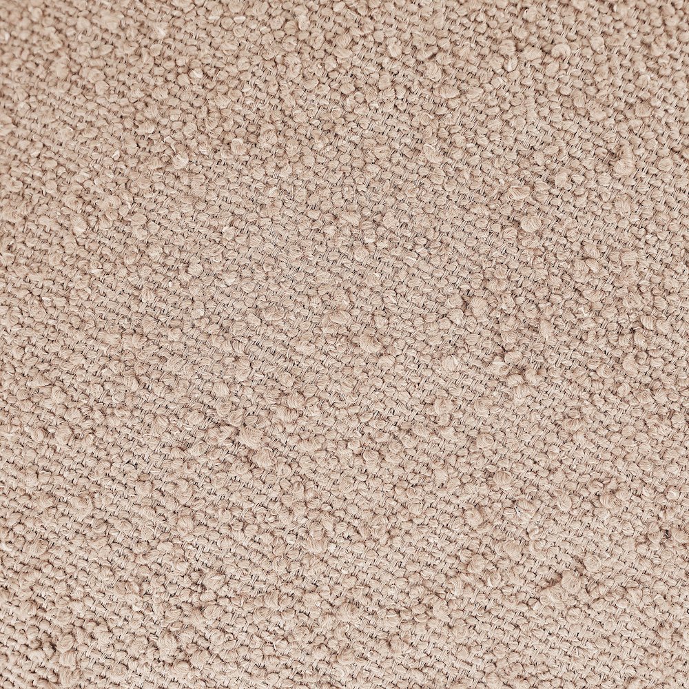 Apollo Beige Boucle Fabric Bench. Picture 8