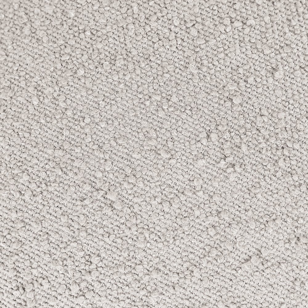 Apollo Cream Boucle Fabric Bench. Picture 8