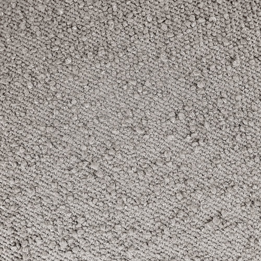 Apollo Taupe Boucle Fabric Bench. Picture 8
