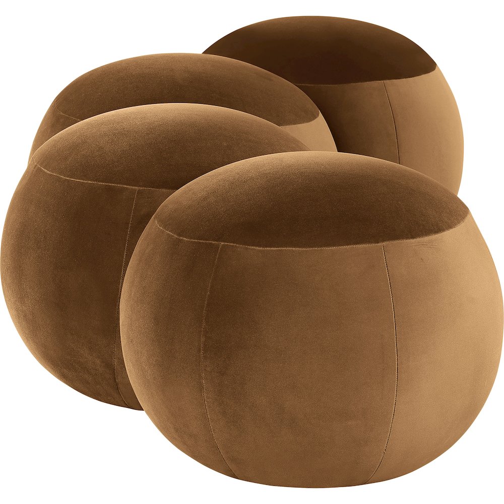 Apollo Saddle Velvet Bench. Picture 5