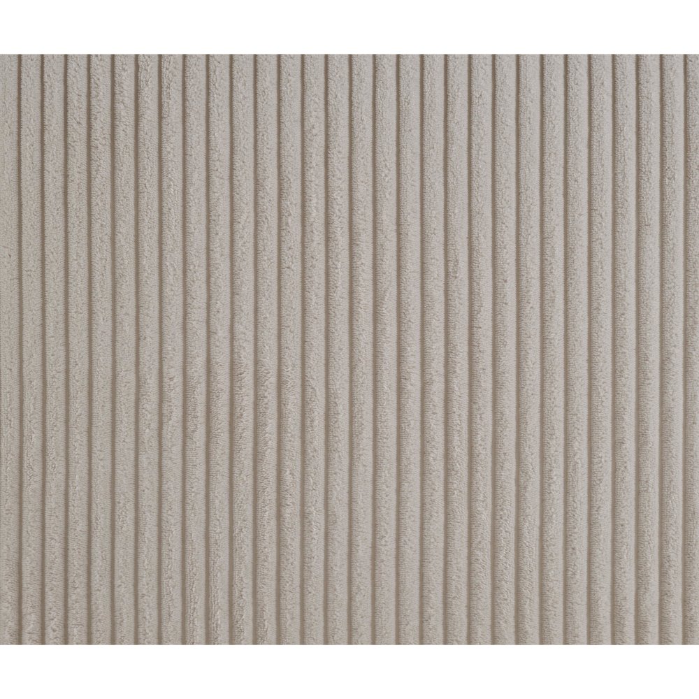 Willow Beige Corduroy Fabric Bench. Picture 9