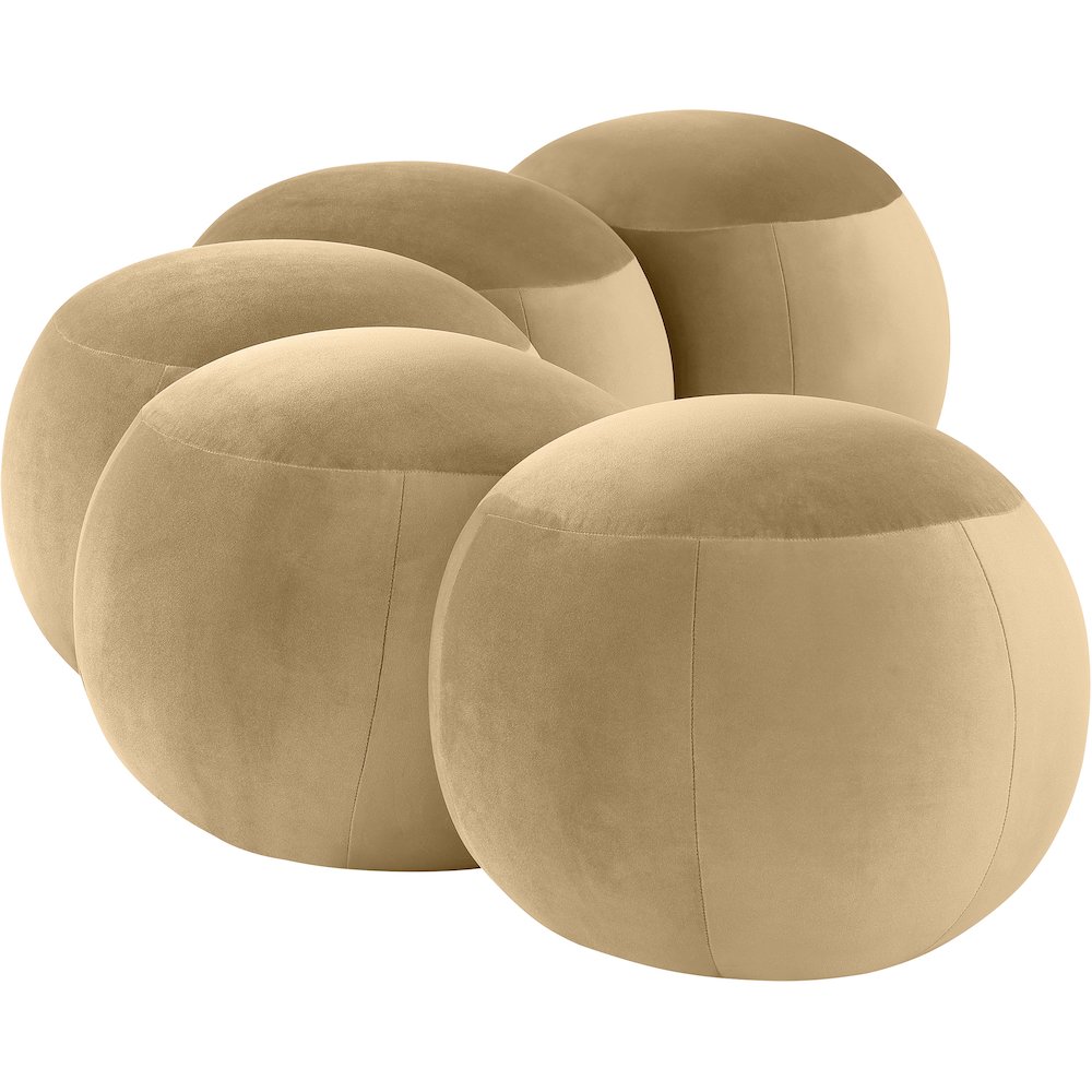 Apollo Camel Velvet Bench. Picture 5