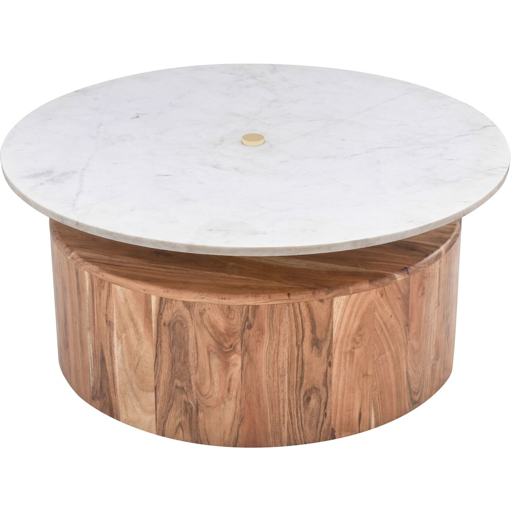 Stonewood Natural Acacia Wood Coffee Table. Picture 4