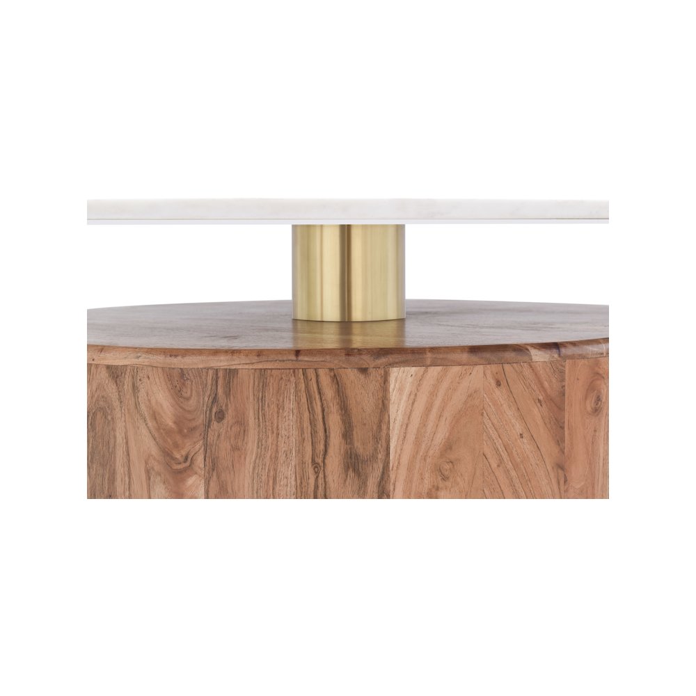 Stonewood Natural Acacia Wood Coffee Table. Picture 6
