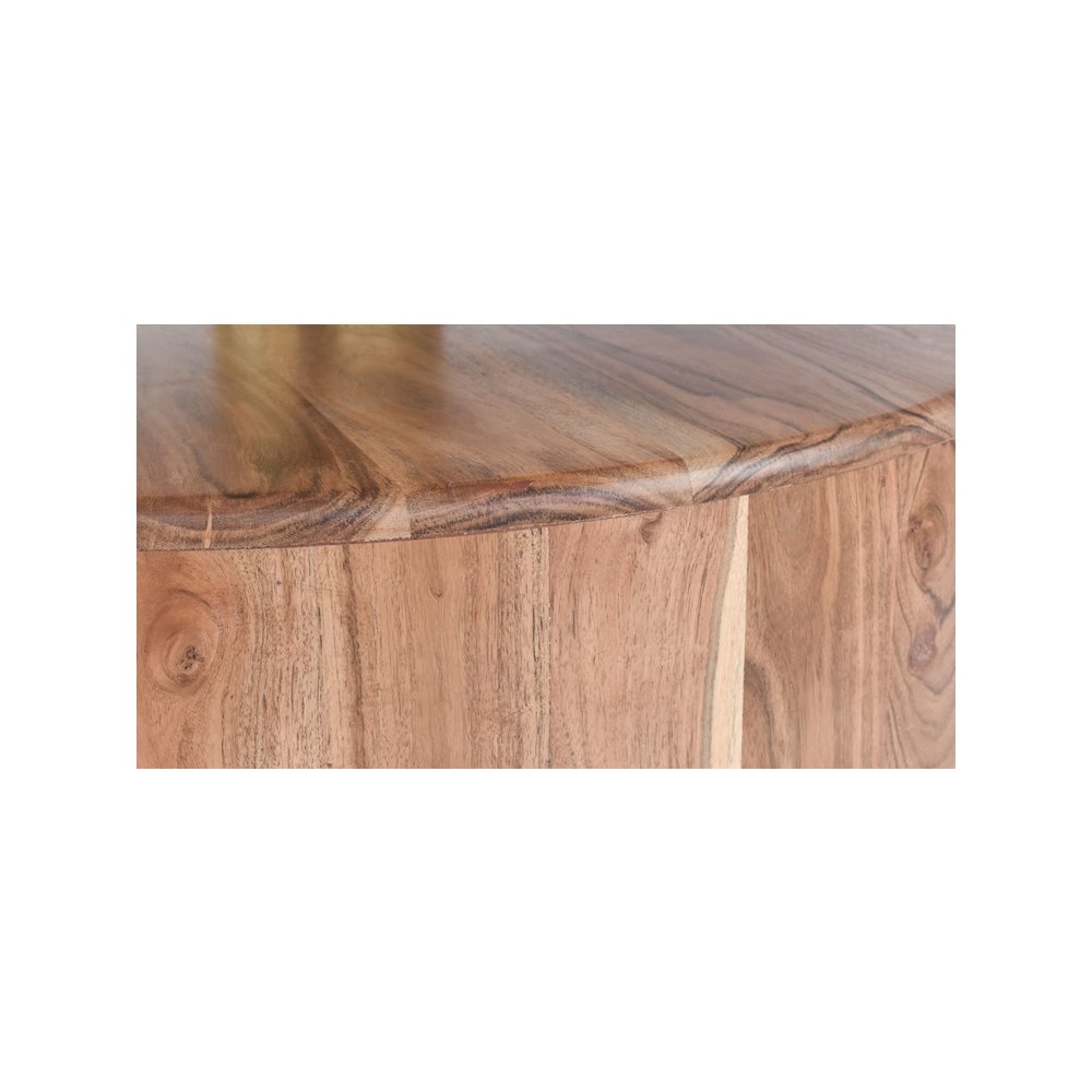 Stonewood Natural Acacia Wood Coffee Table. Picture 8