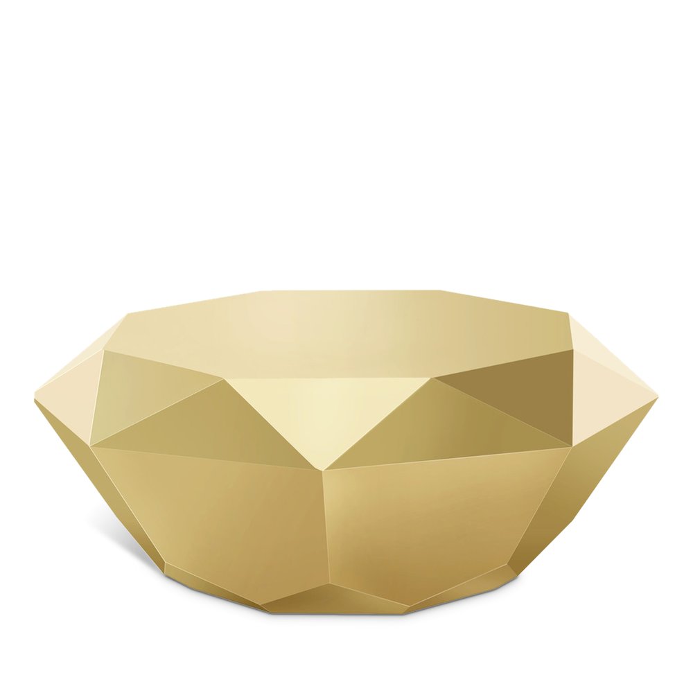 Gemma Gold Coffee Table. Picture 1