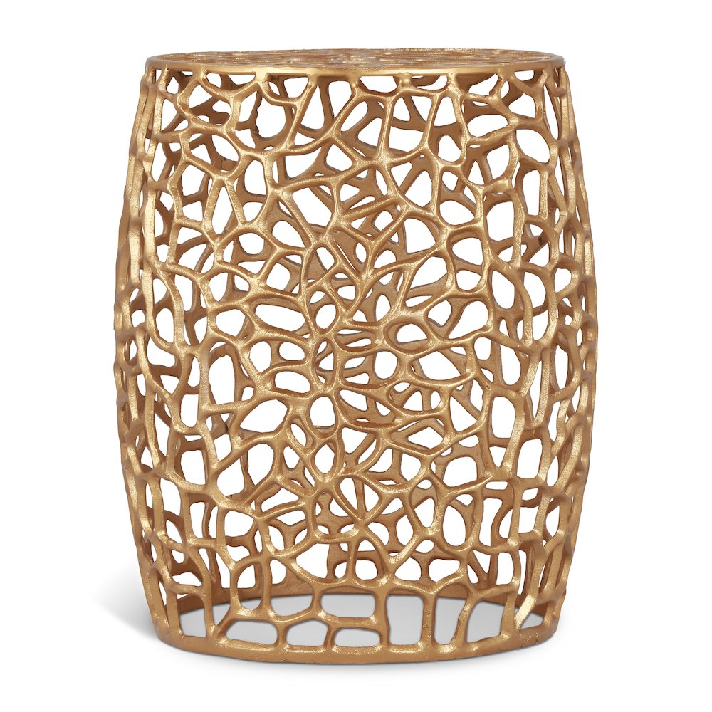 Priya Gold End Table. Picture 1