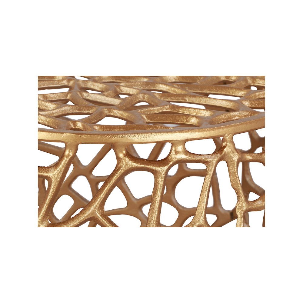 Priya Gold End Table. Picture 4