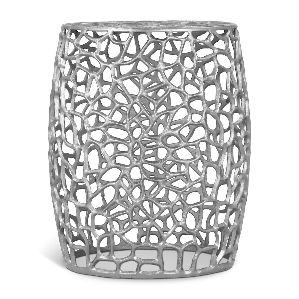 Priya Silver End Table. Picture 1